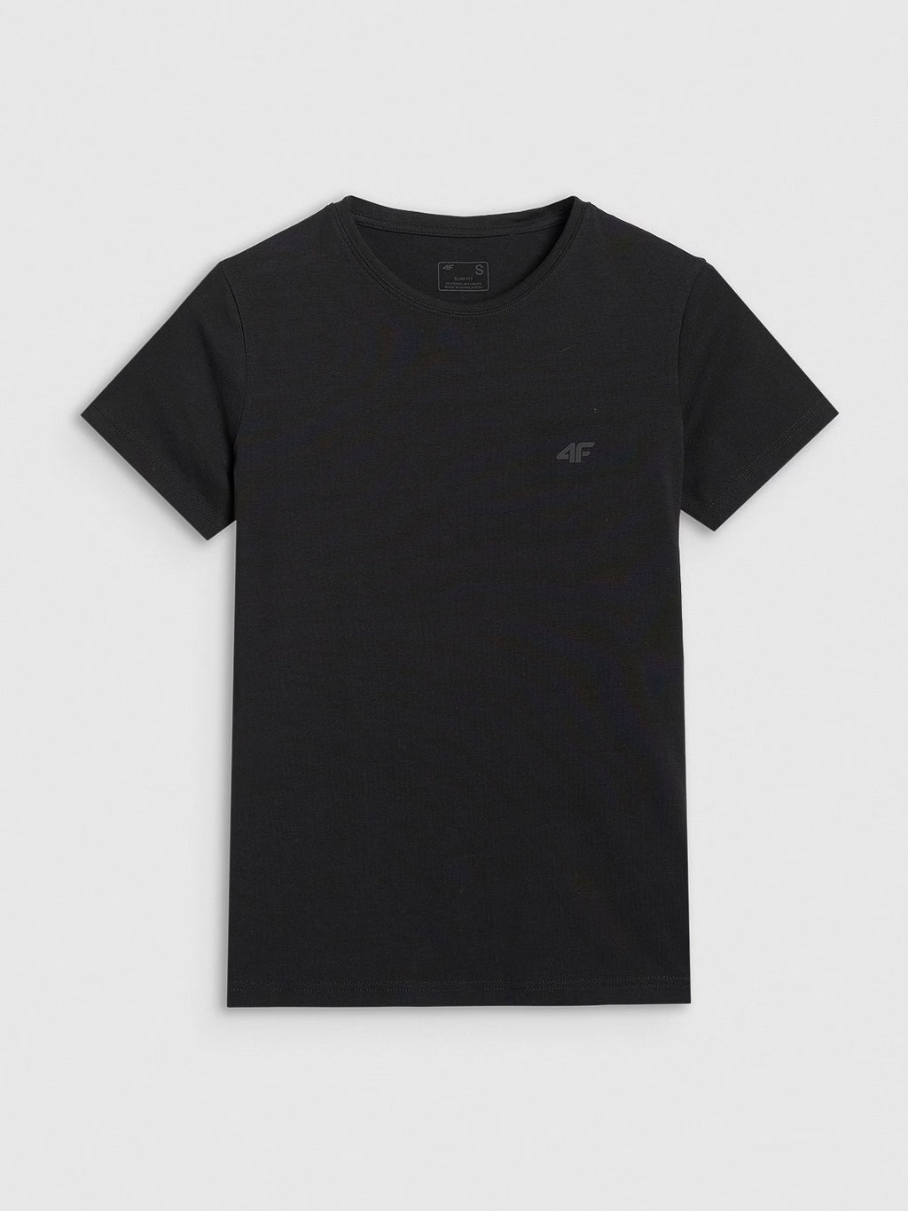 T-shirt slim gładki damski
