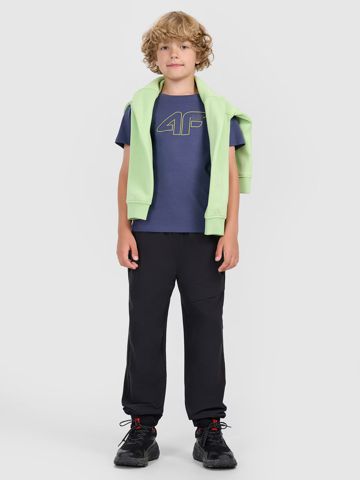 T-shirt regular z nadrukiem chłopięcy