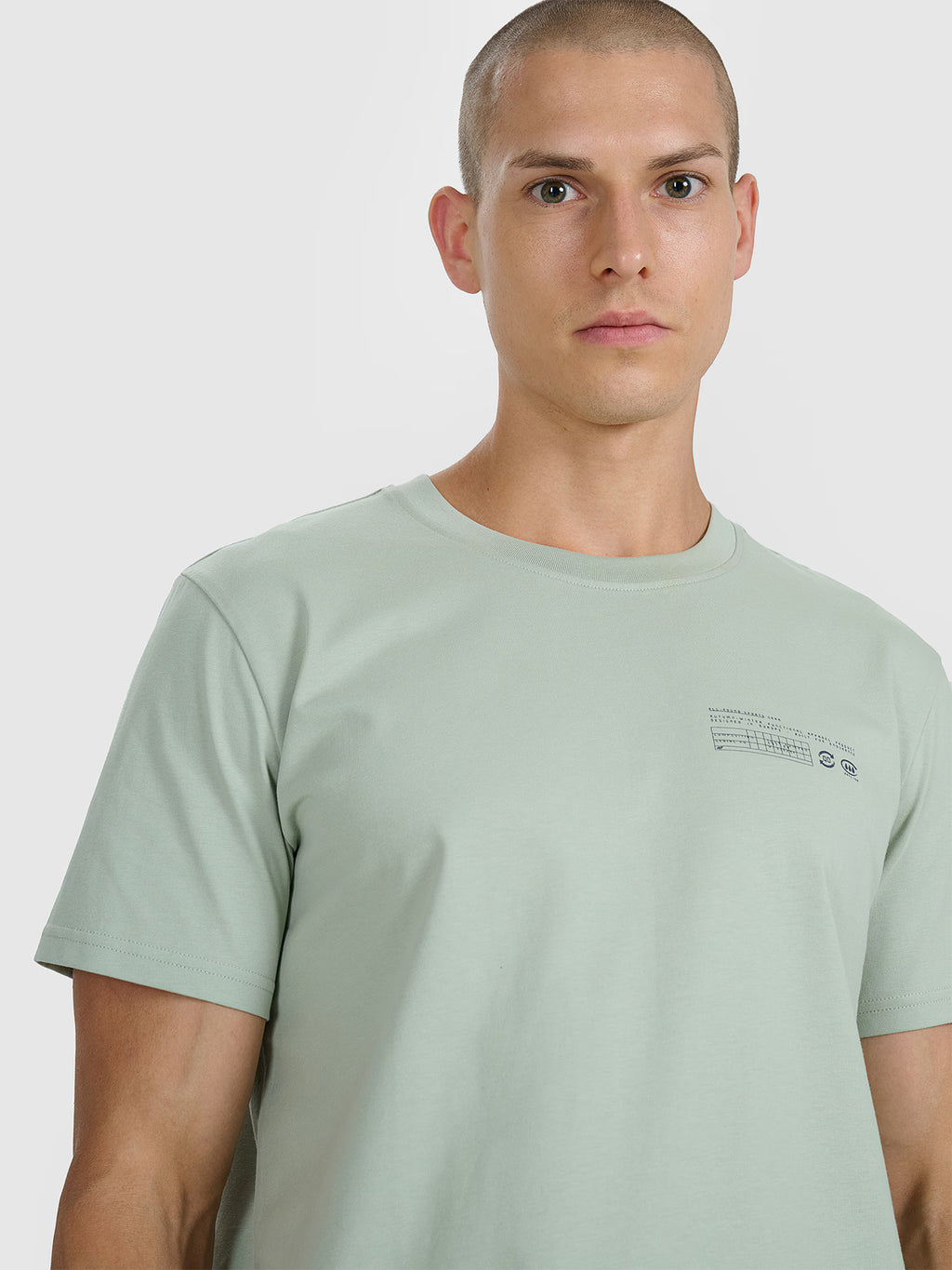 T-shirt regular z nadrukiem męski