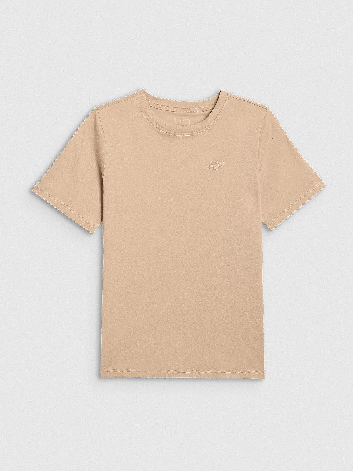 T-shirt regular gładki chłopięcy