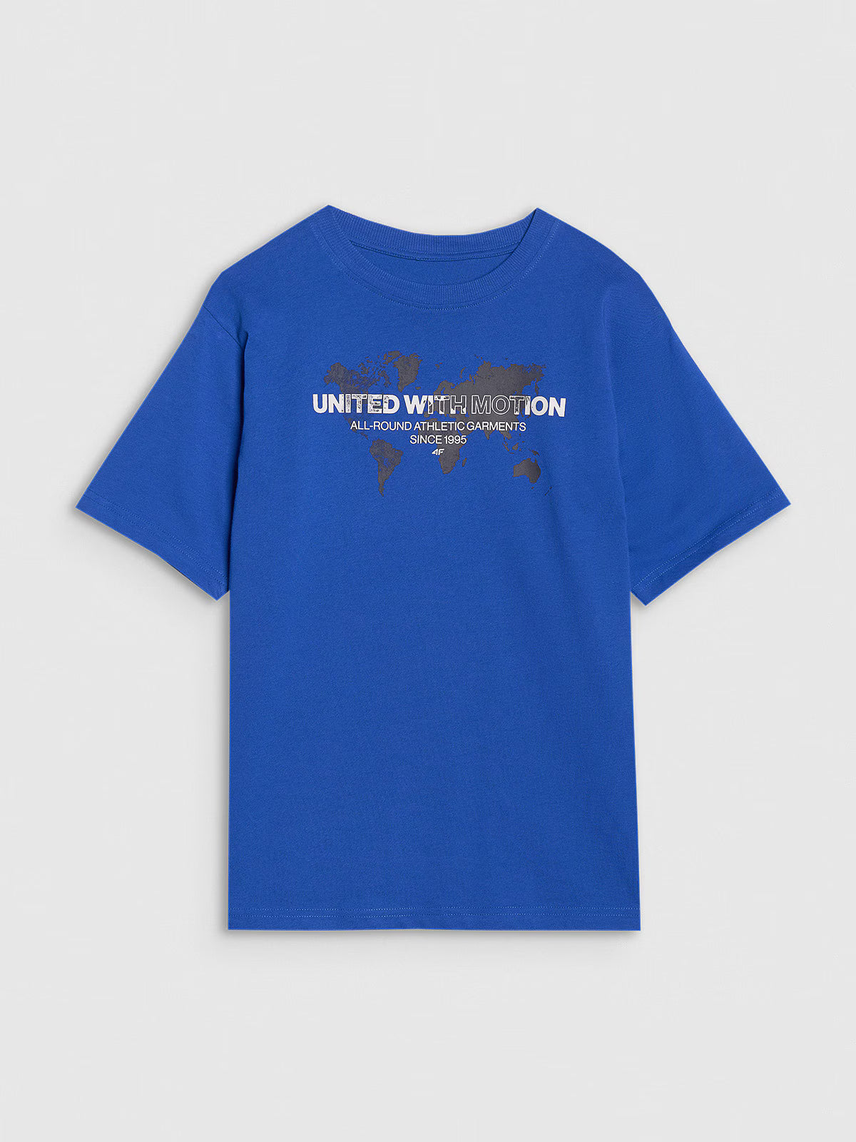 T-shirt oversize z nadrukiem chłopięcy