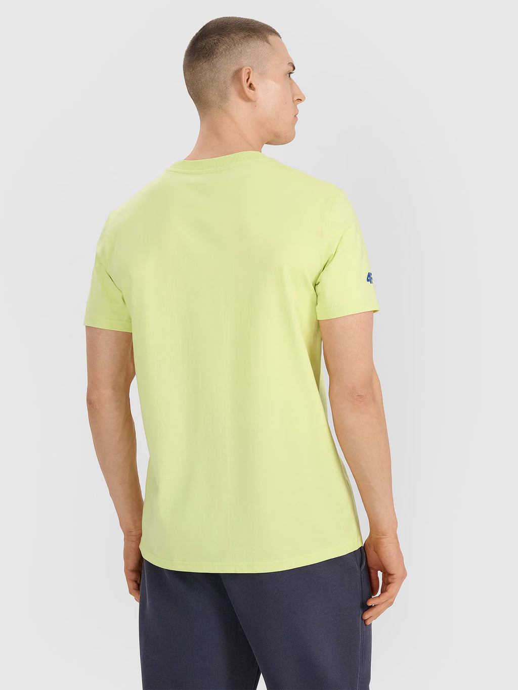 T-shirt regular z nadrukiem męski