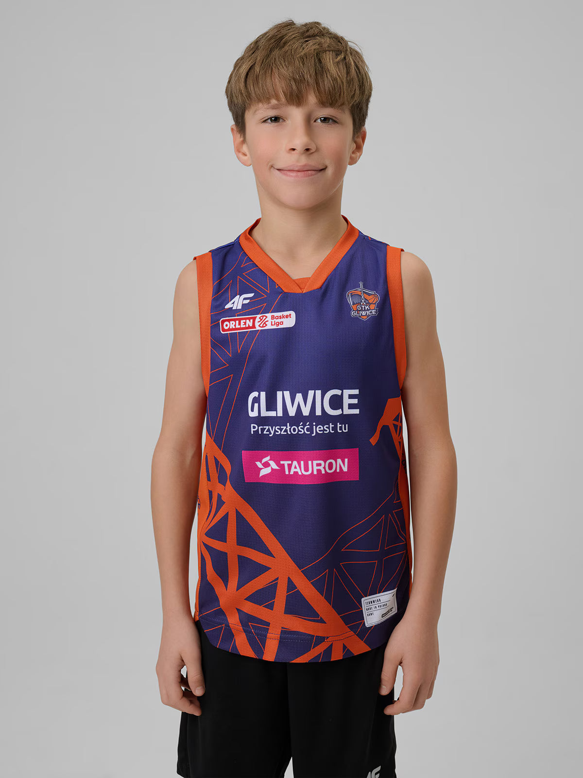 Koszulka meczowa replika domowa z sezonu 2024/25 dziecięca 4F x GTK Gliwice