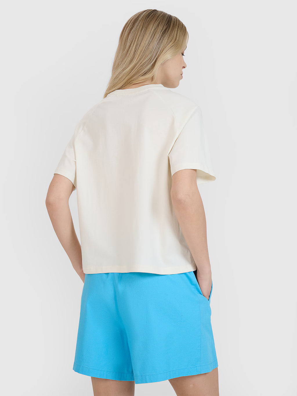 T-shirt oversize z nadrukiem damski