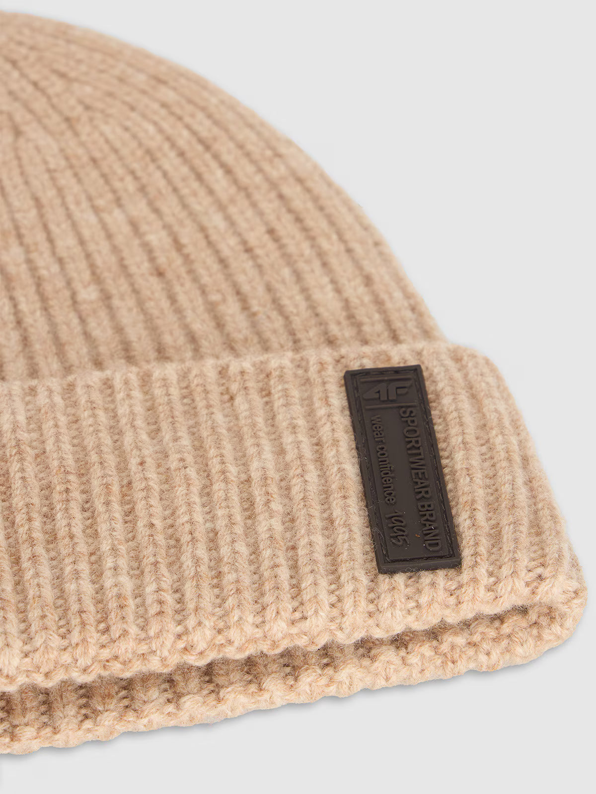 Czapka beanie wełniana męska