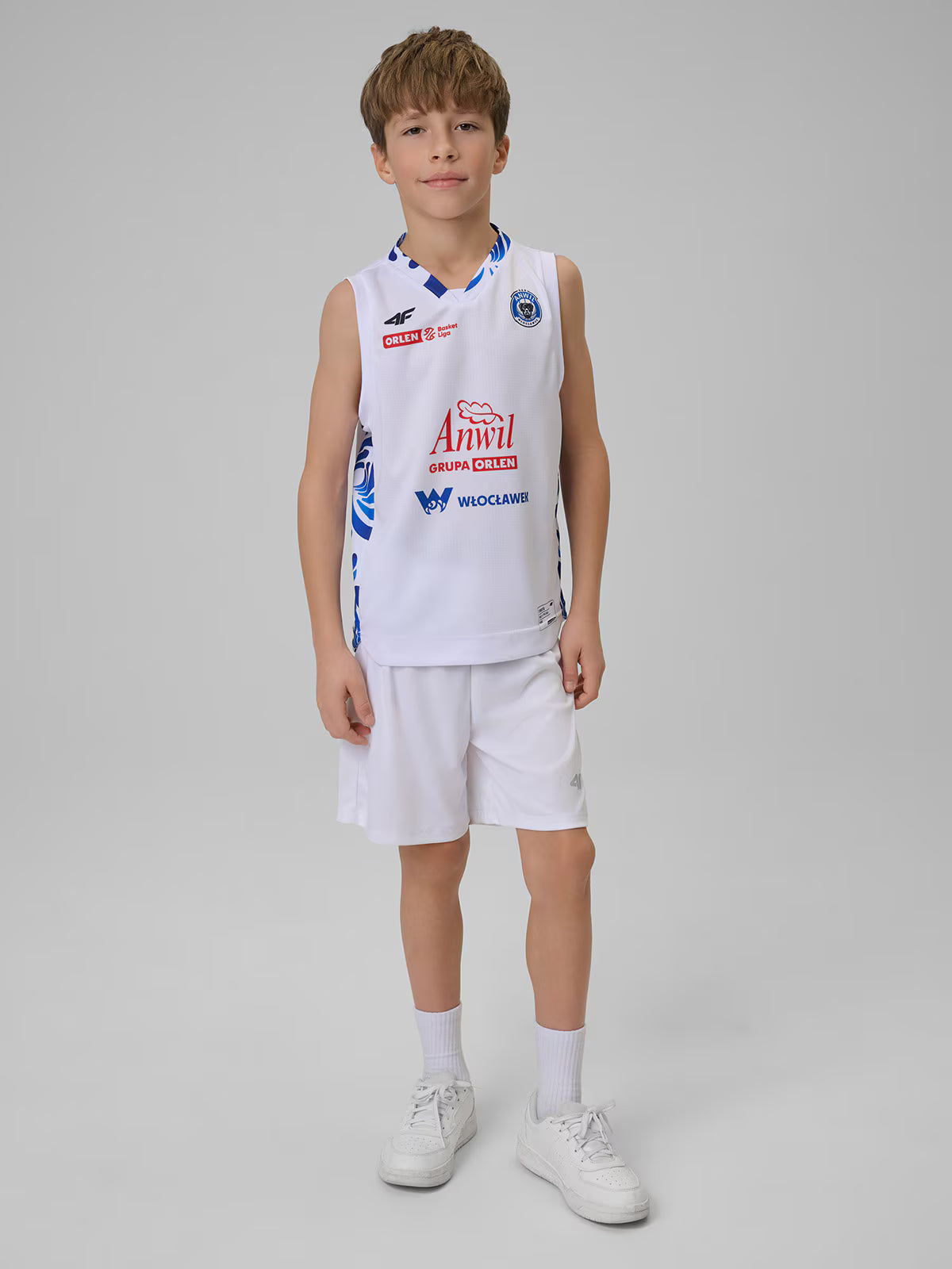 Koszulka meczowa replika domowa z sezonu 2025/26 dziecięca 4F x Anwil Włocławek