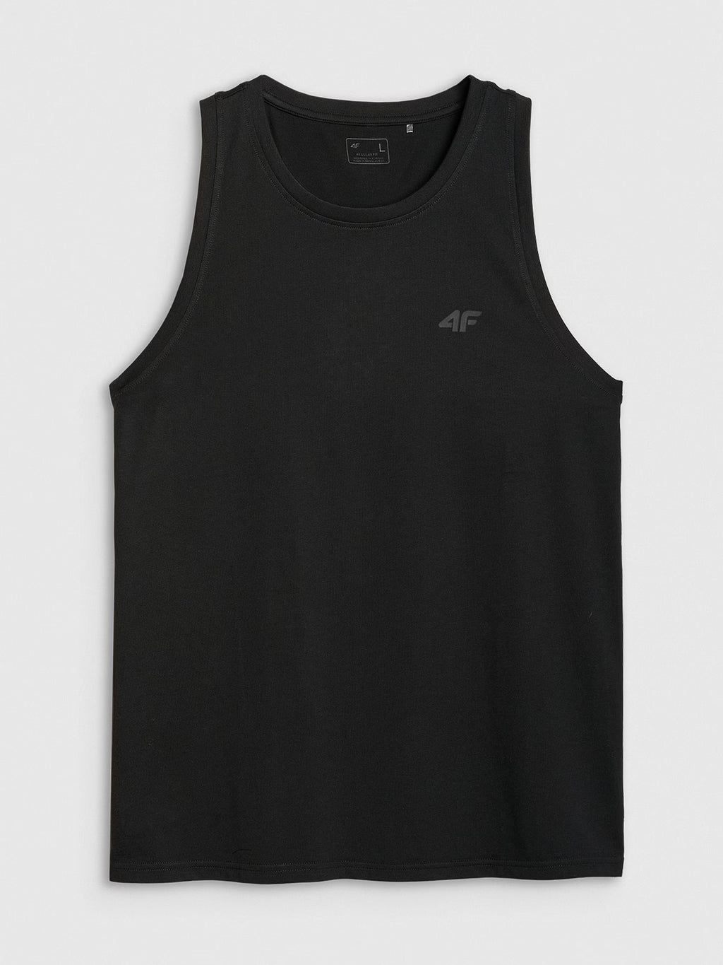 Tank top regular gładki męski
