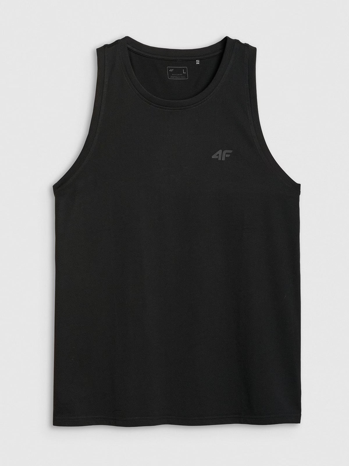 Tank top regular gładki męski