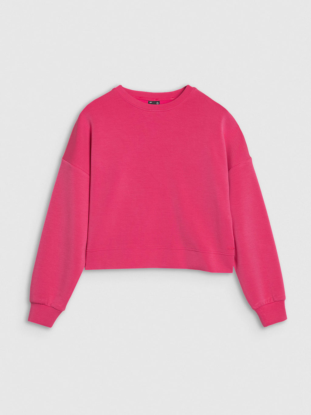 Bluza dresowa nierozpinana z modalem damska