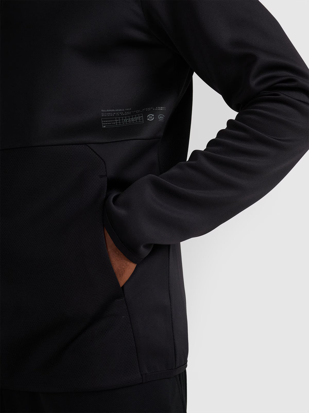 Bluza treningowa regular szybkoschnąca męska