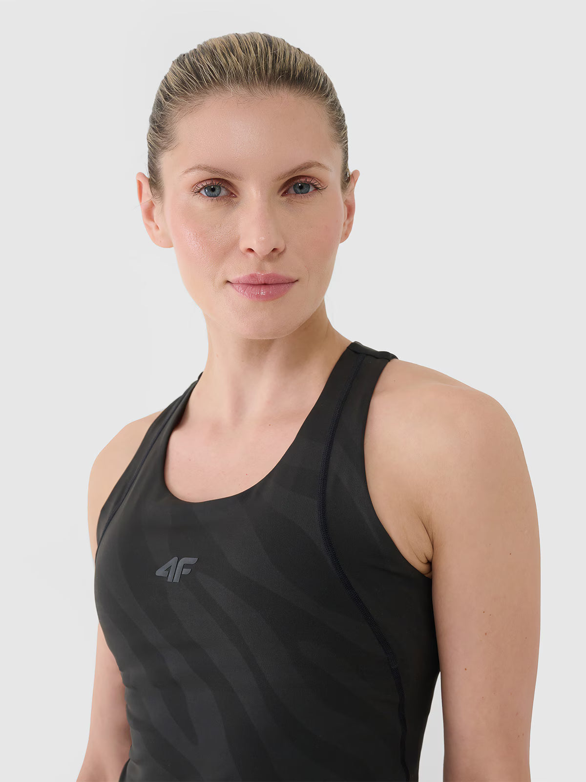 Crop top treningowy szybkoschnący damski