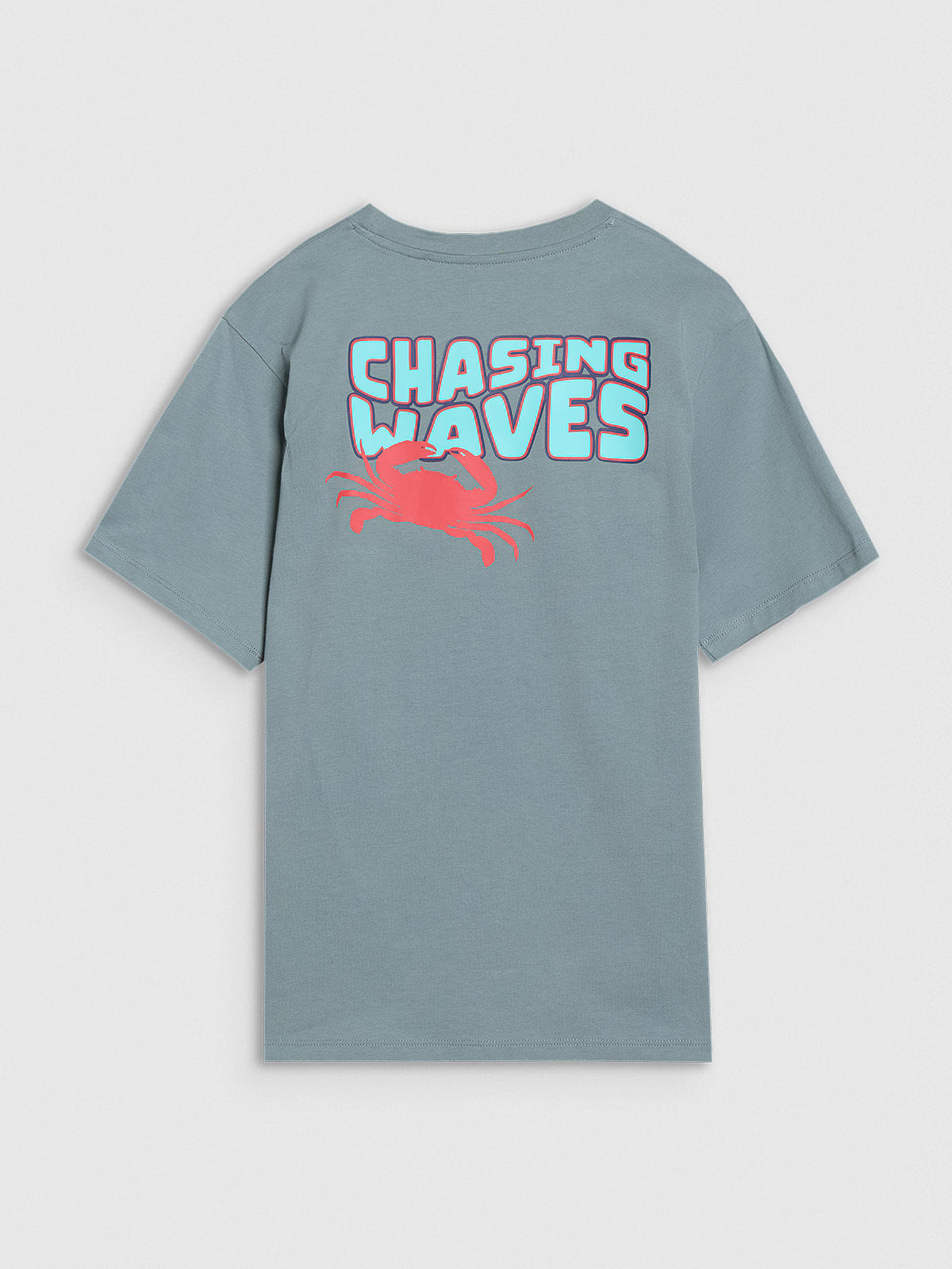 T-shirt oversize z nadrukiem chłopięcy