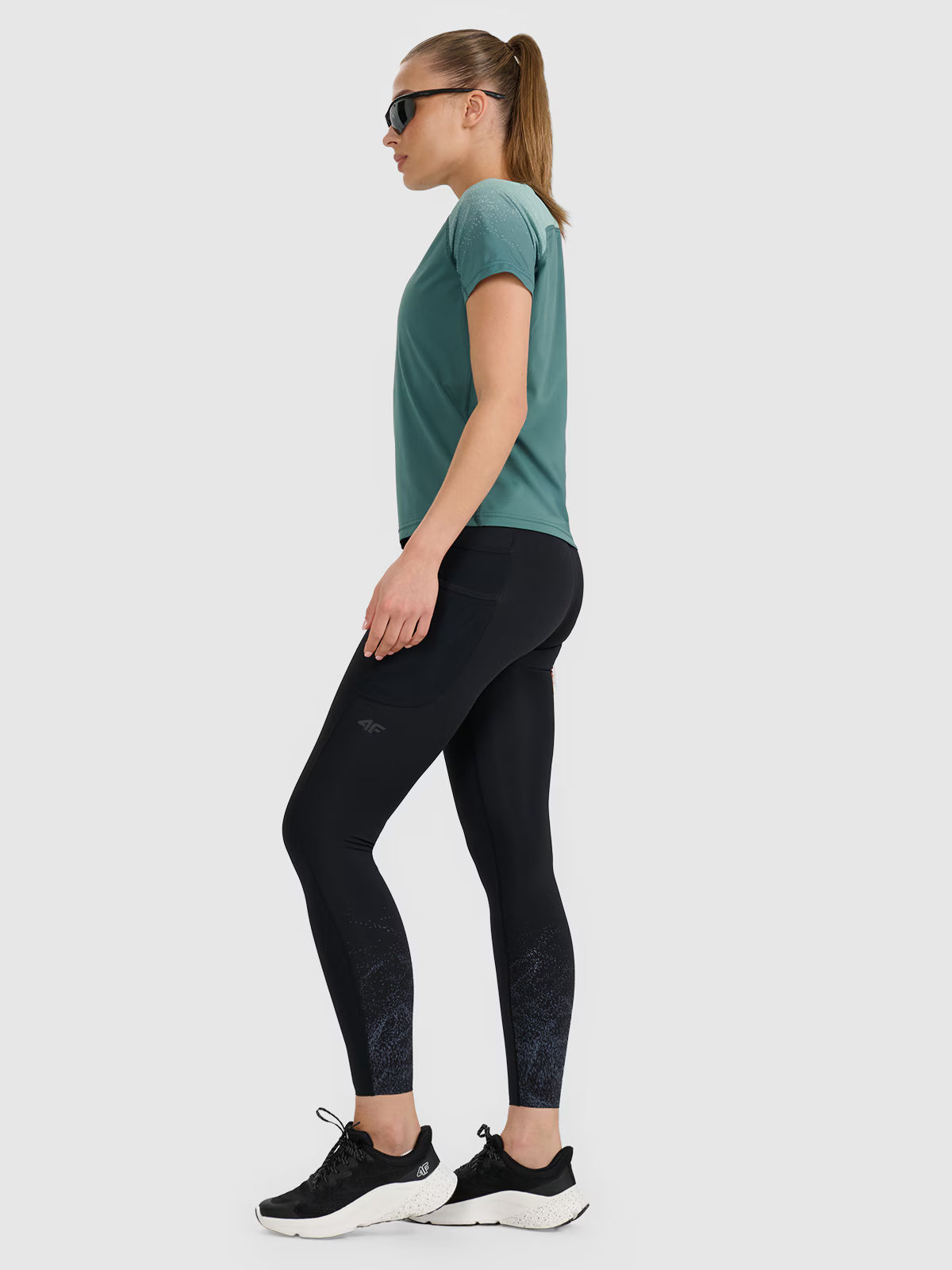 Legginsy do biegania szybkoschnące damskie