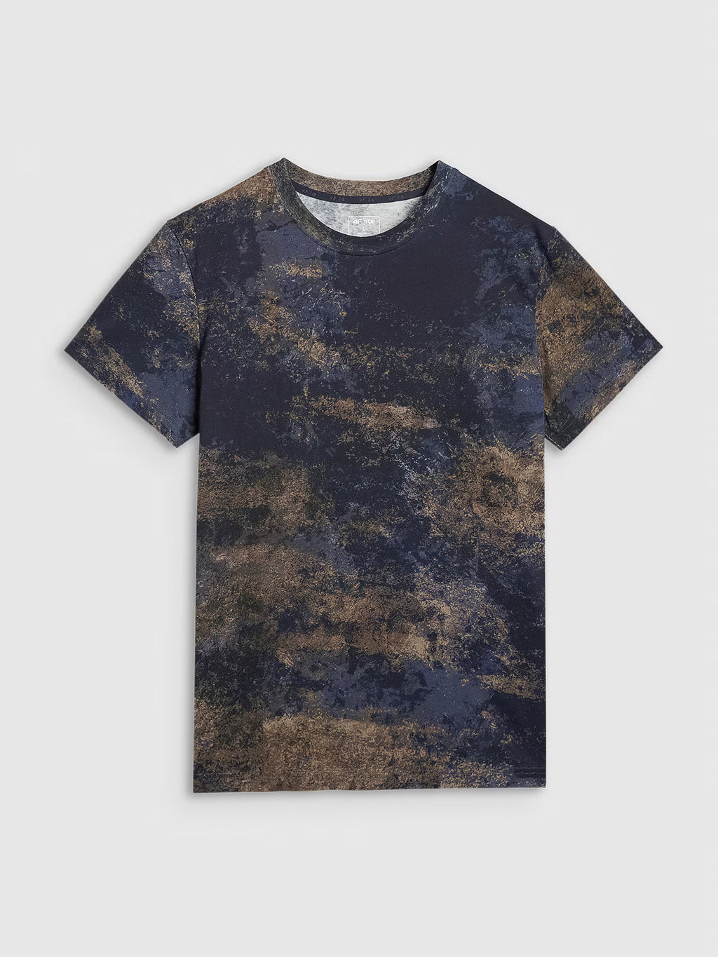 T-shirt regular z nadrukiem męski
