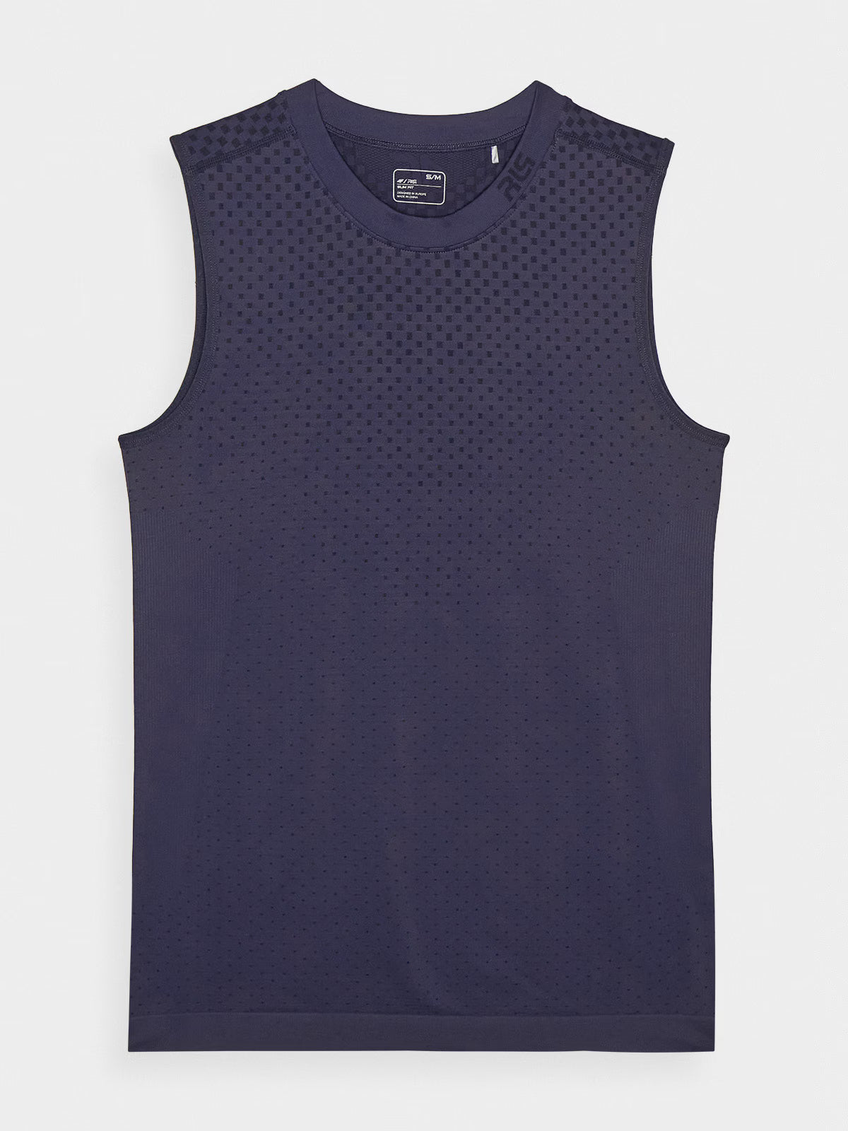 Tank top treningowy bezszwowy szybkoschnący męski 4F x Robert Lewandowski