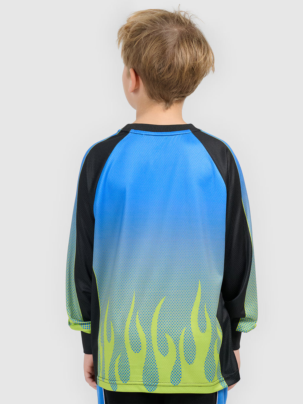 Longsleeve loose szybkoschnący chłopięcy