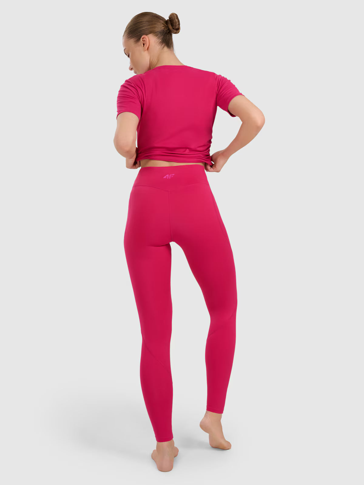 Legginsy do jogi i pilatesu szybkoschnące damskie