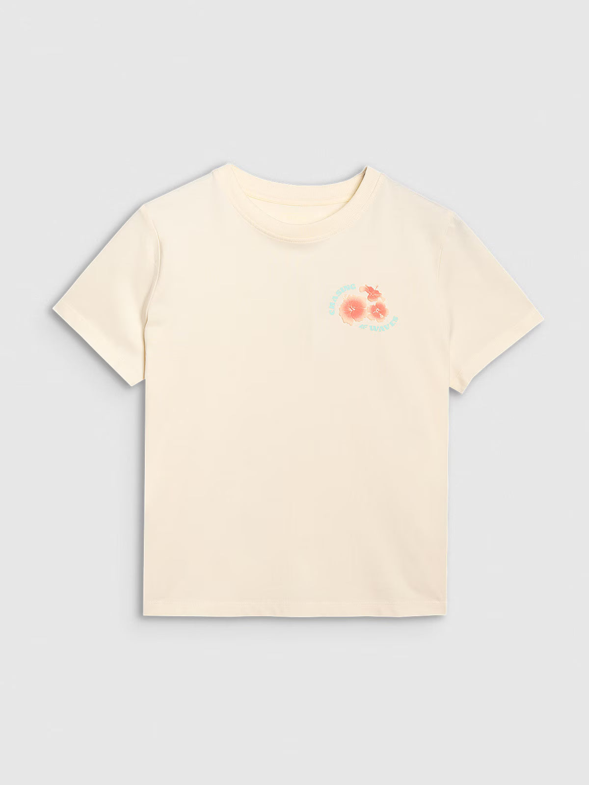 T-shirt oversize z nadrukiem damski