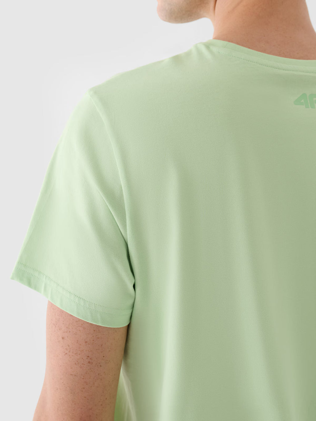 T-shirt regular z nadrukiem męski