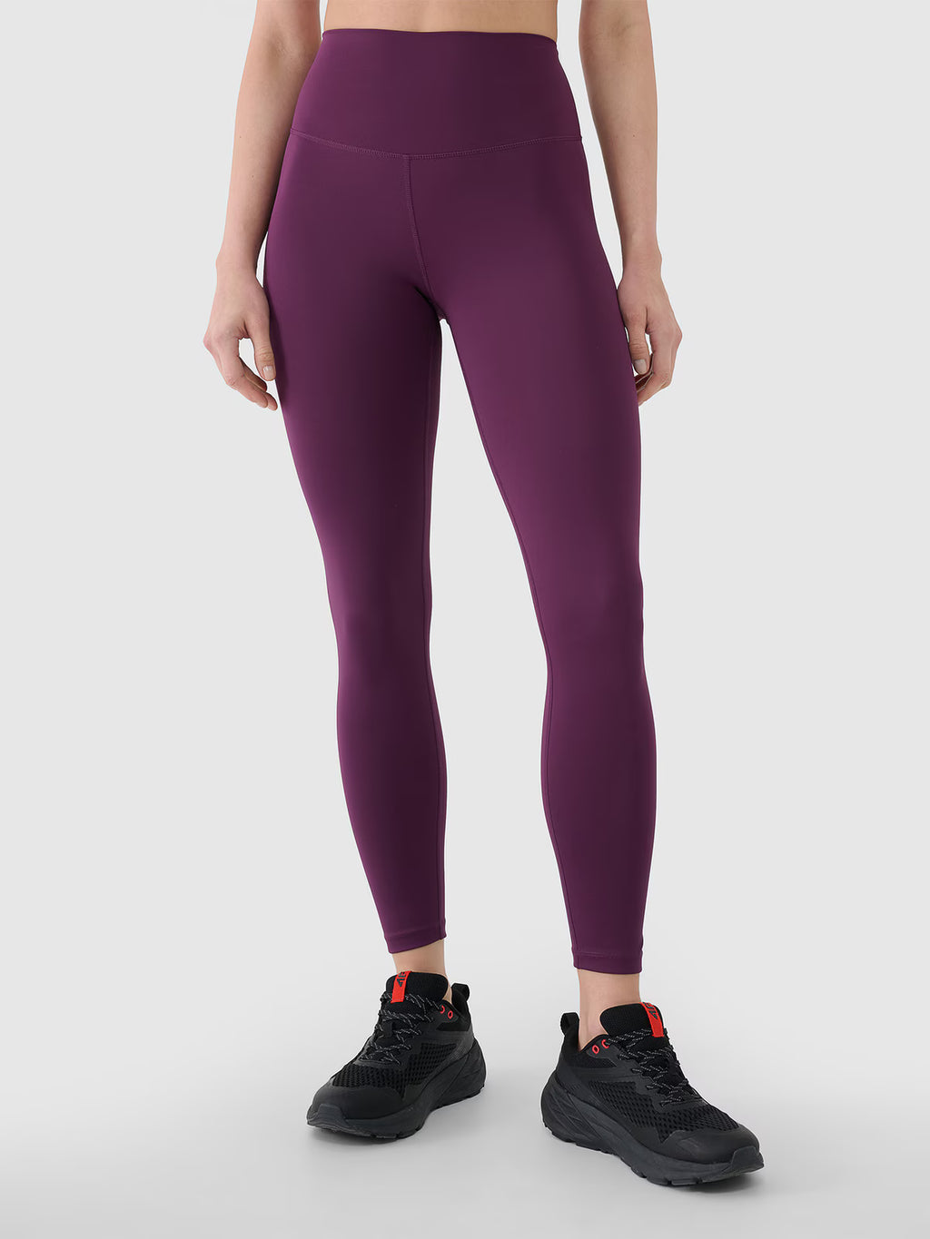 Legginsy treningowe z wysokim stanem damskie