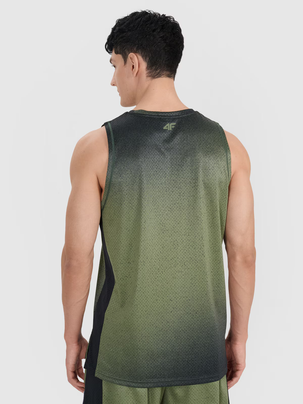 Tank top do koszykówki oversize szybkoschnący męski