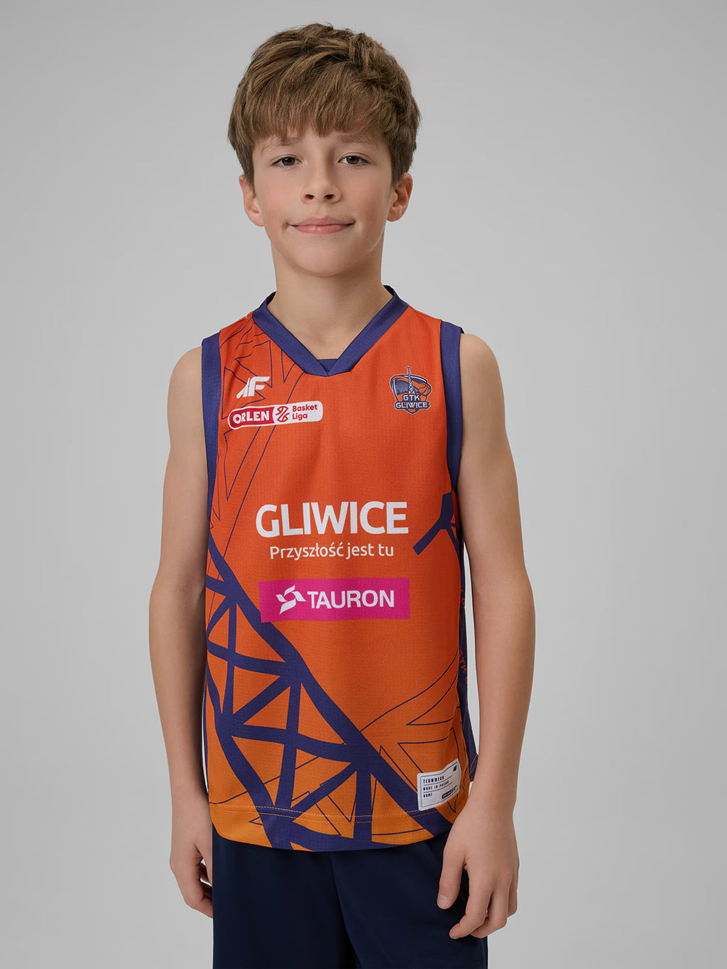 Koszulka meczowa replika domowa z sezonu 2024/25 dziecięca 4F x GTK Gliwice