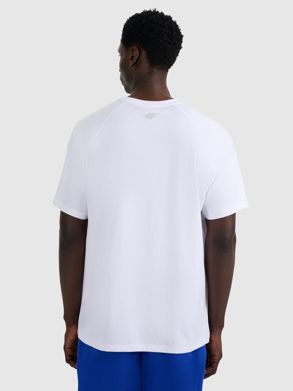 T-shirt oversize gładki męski