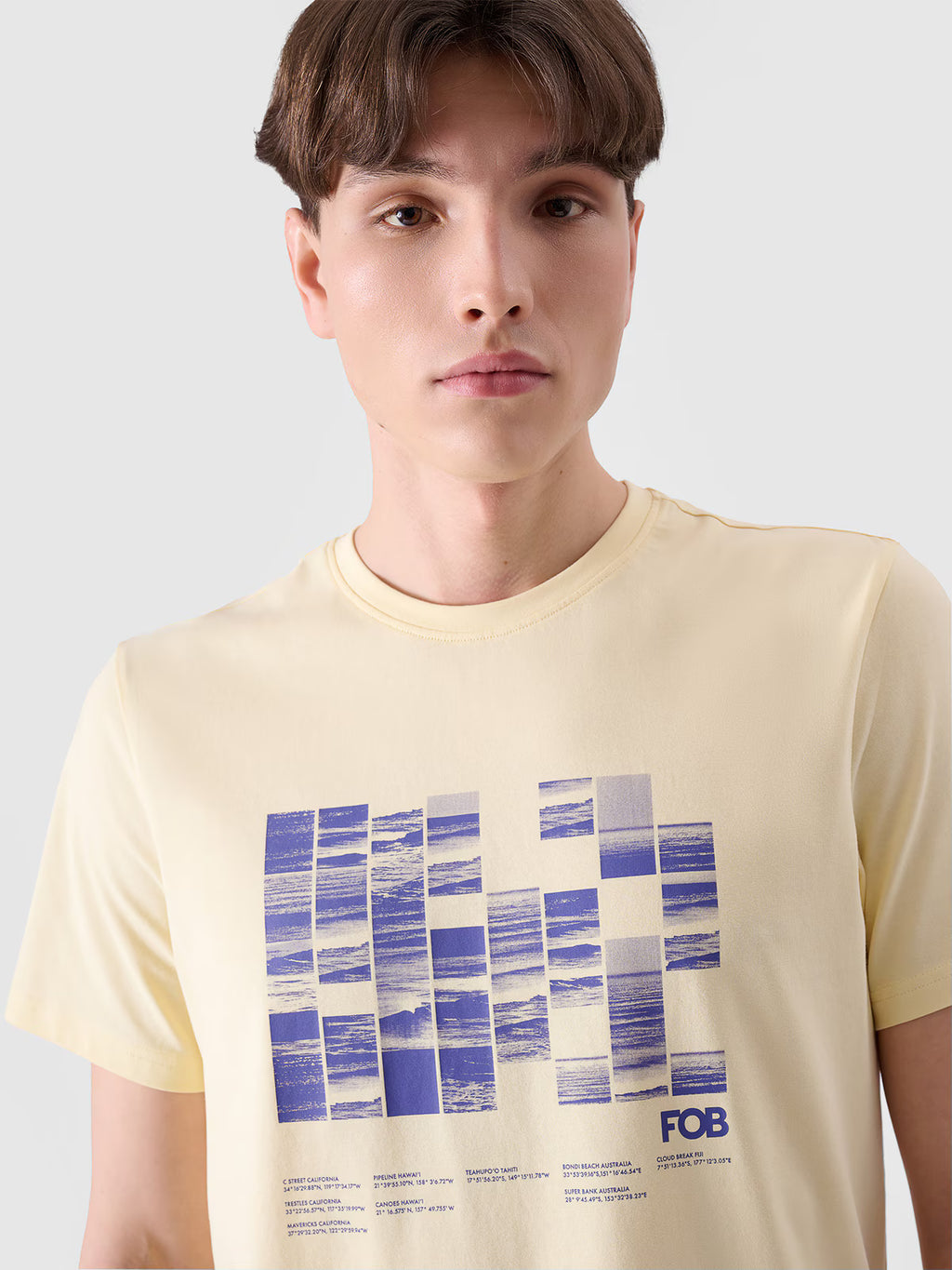 T-shirt regular z nadrukiem męski