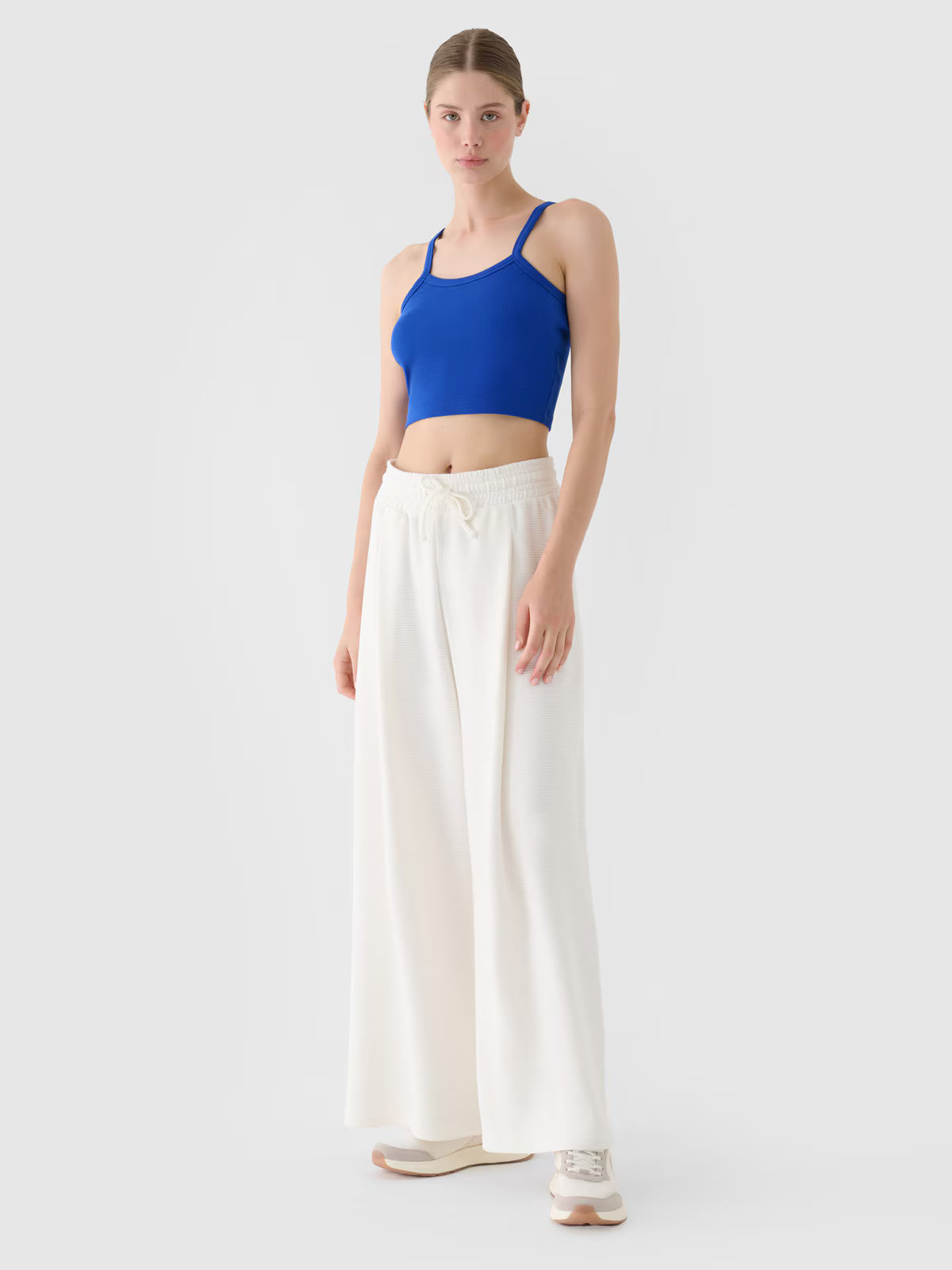 Crop top slim damski
