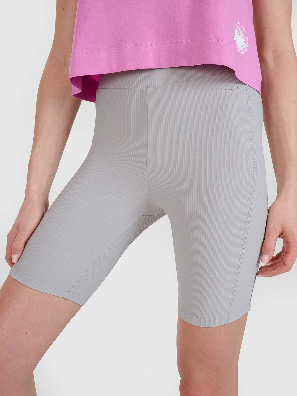 Legginsy krótkie dzianinowe damskie