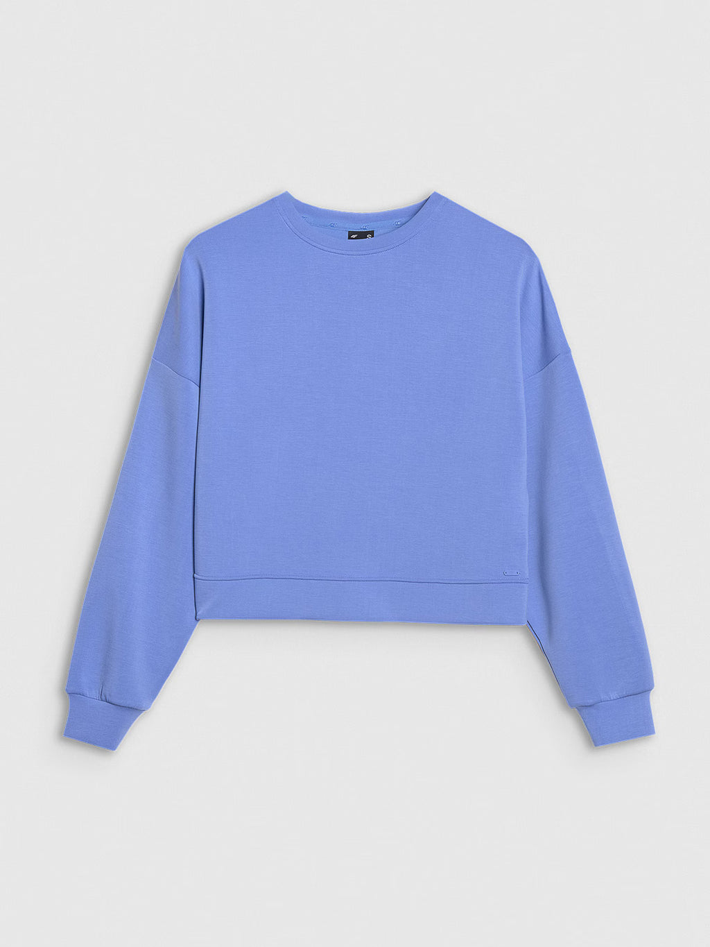 Bluza dresowa nierozpinana z modalem damska