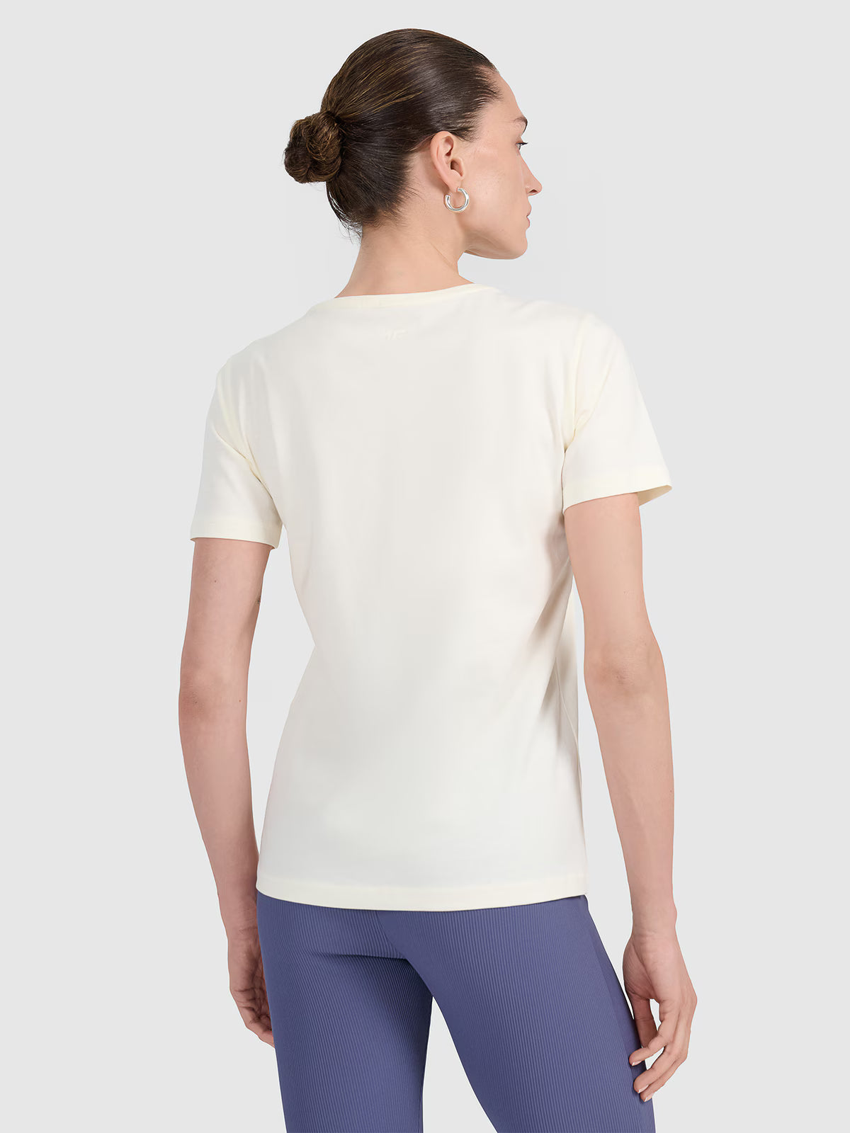 T-shirt regular z nadrukiem damski