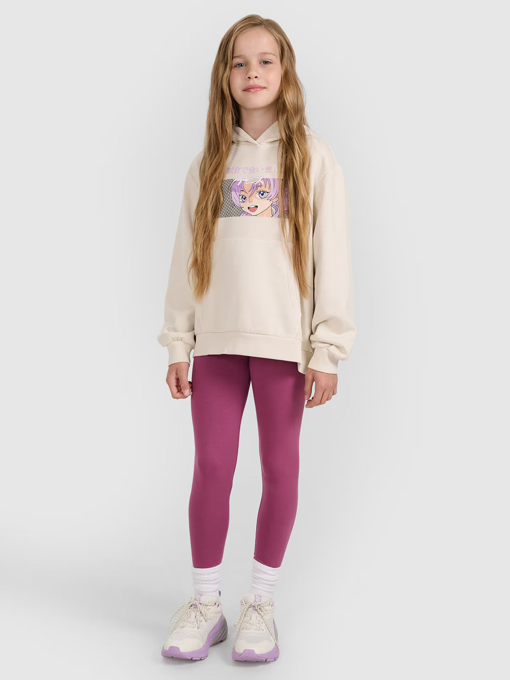 Legginsy dzianinowe dziewczęce
