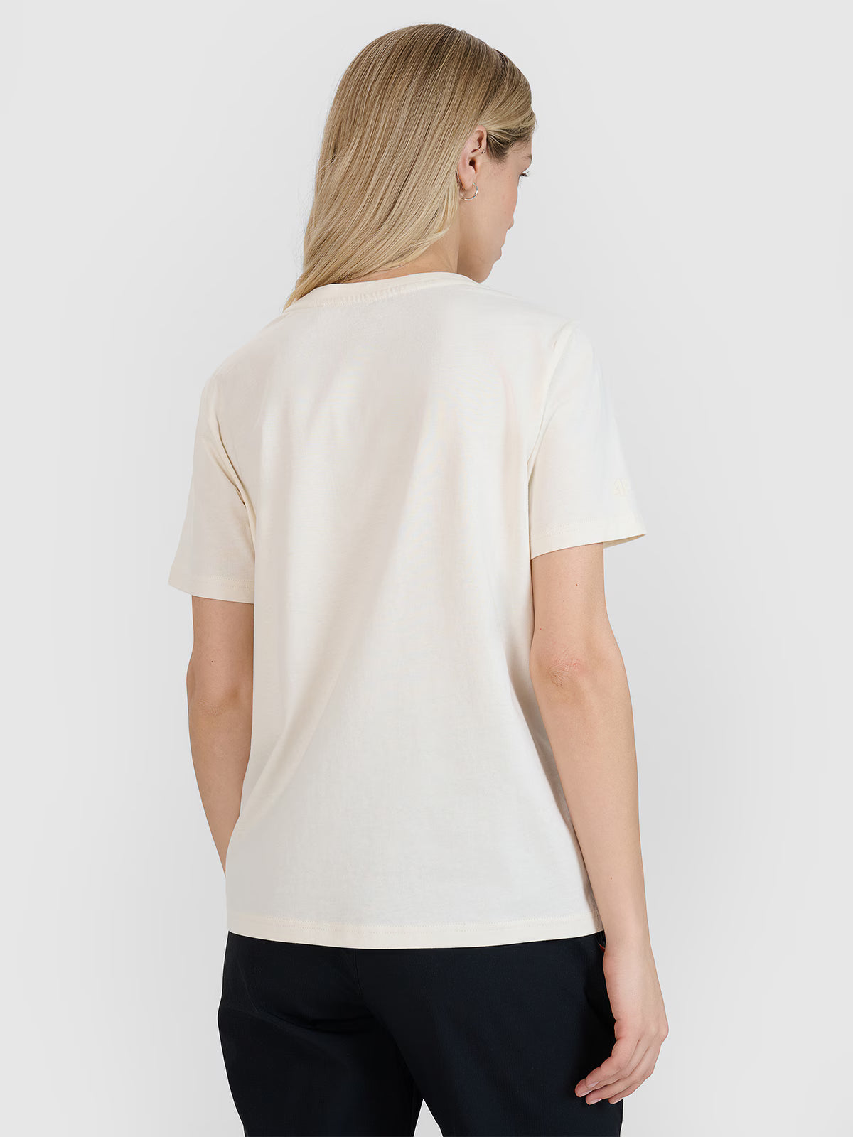 T-shirt oversize z nadrukiem damski