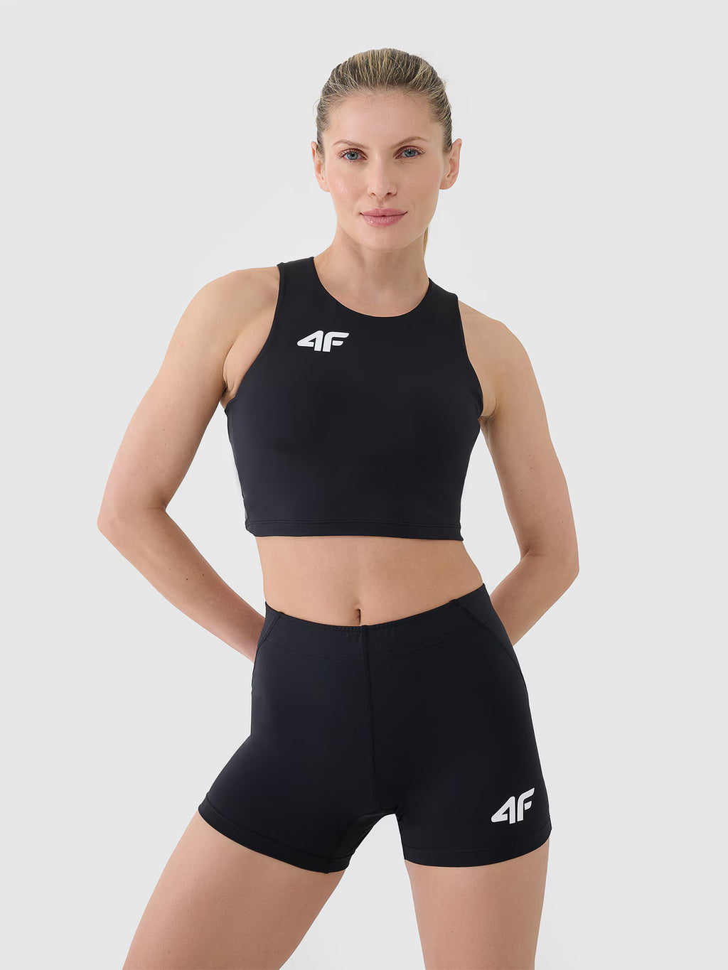 Legginsy krótkie treningowe damskie