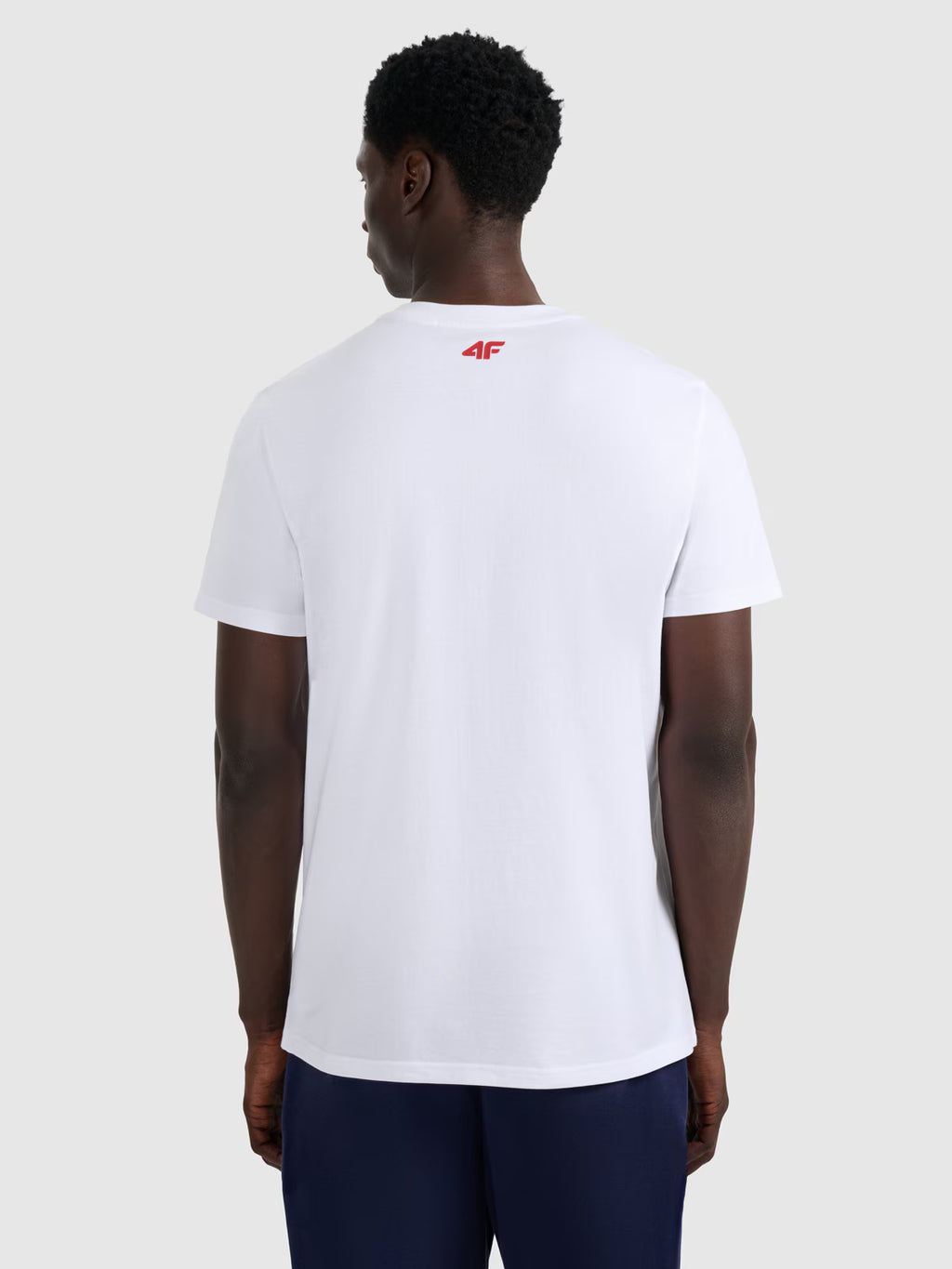 T-shirt regular z nadrukiem męski
