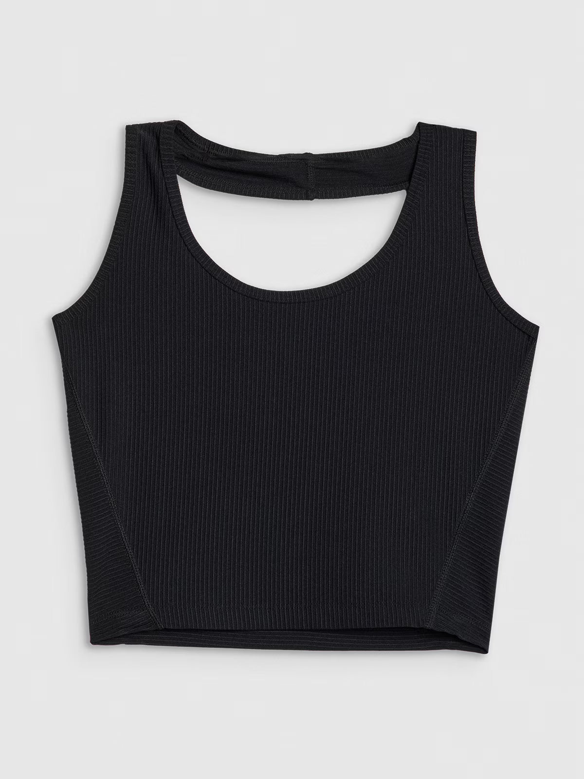 Crop top slim gładki damski 4F x Anna Lewandowska