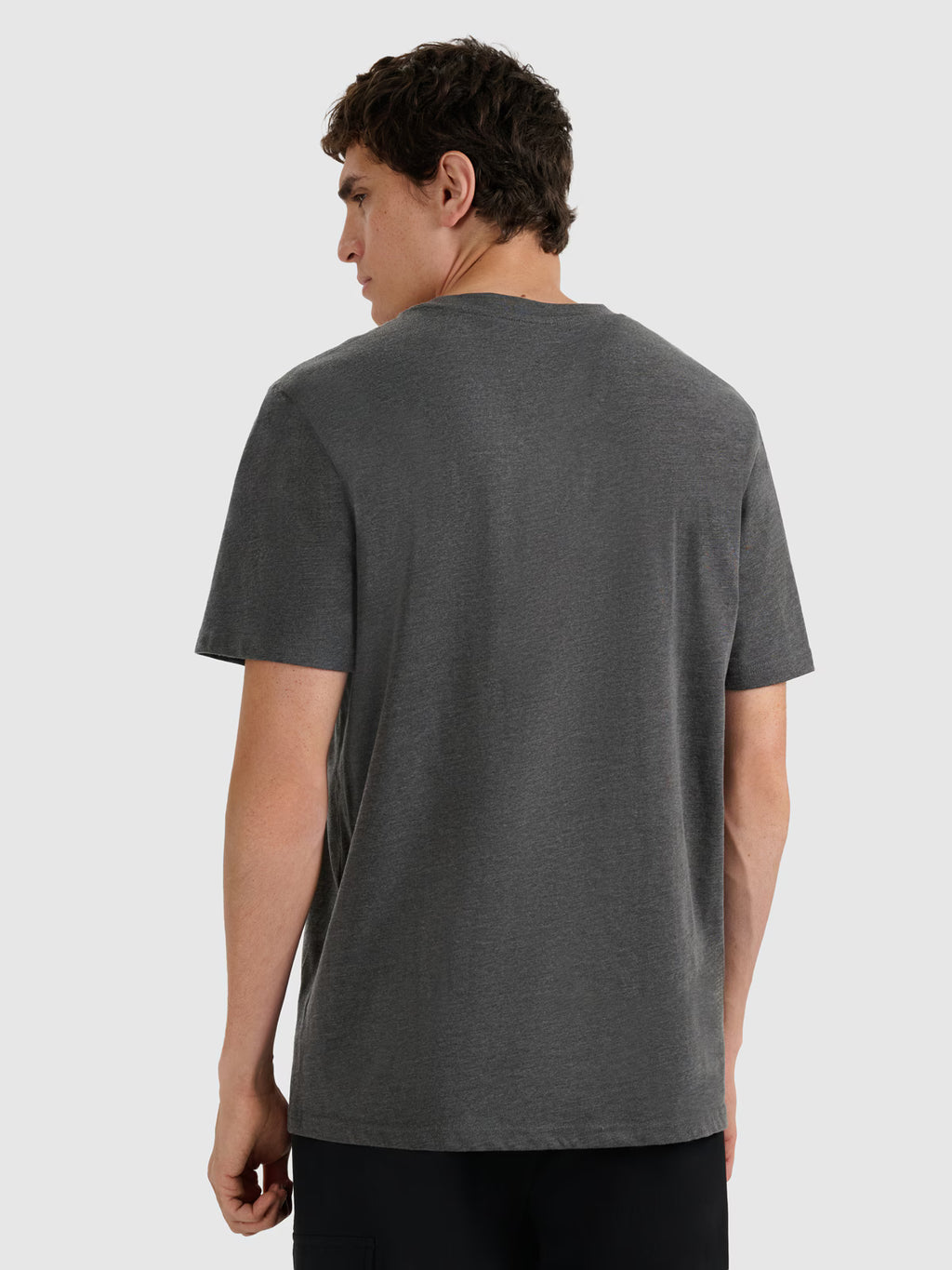 T-shirt regular gładki męski