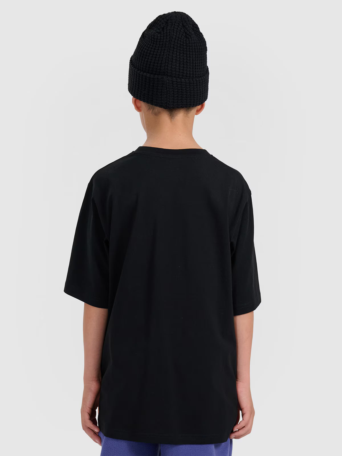 T-shirt loose z nadrukiem chłopięcy