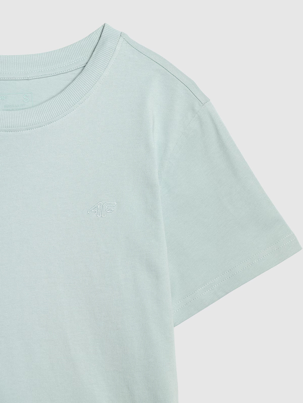 T-shirt regular gładki damski