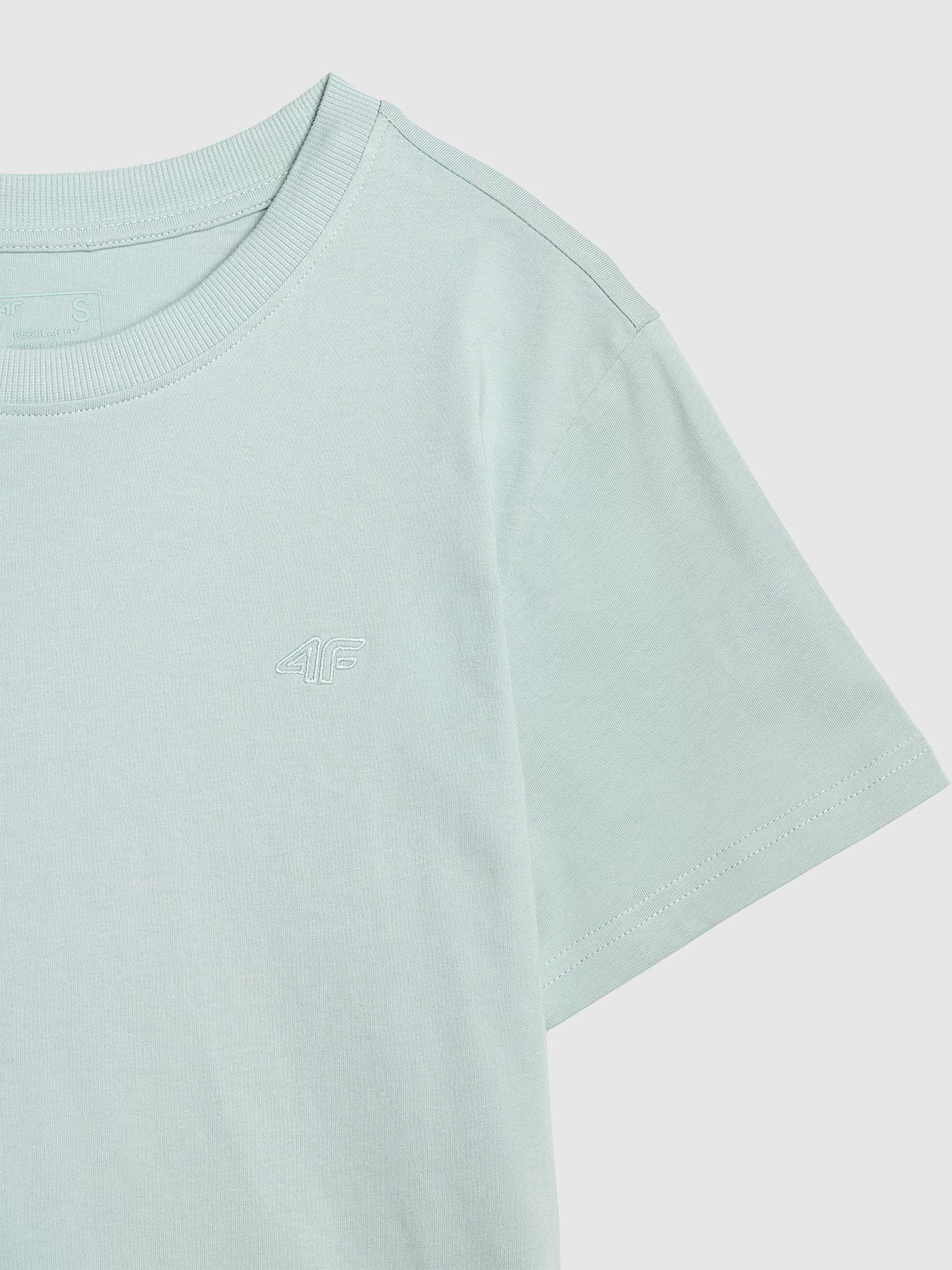 T-shirt regular gładki damski