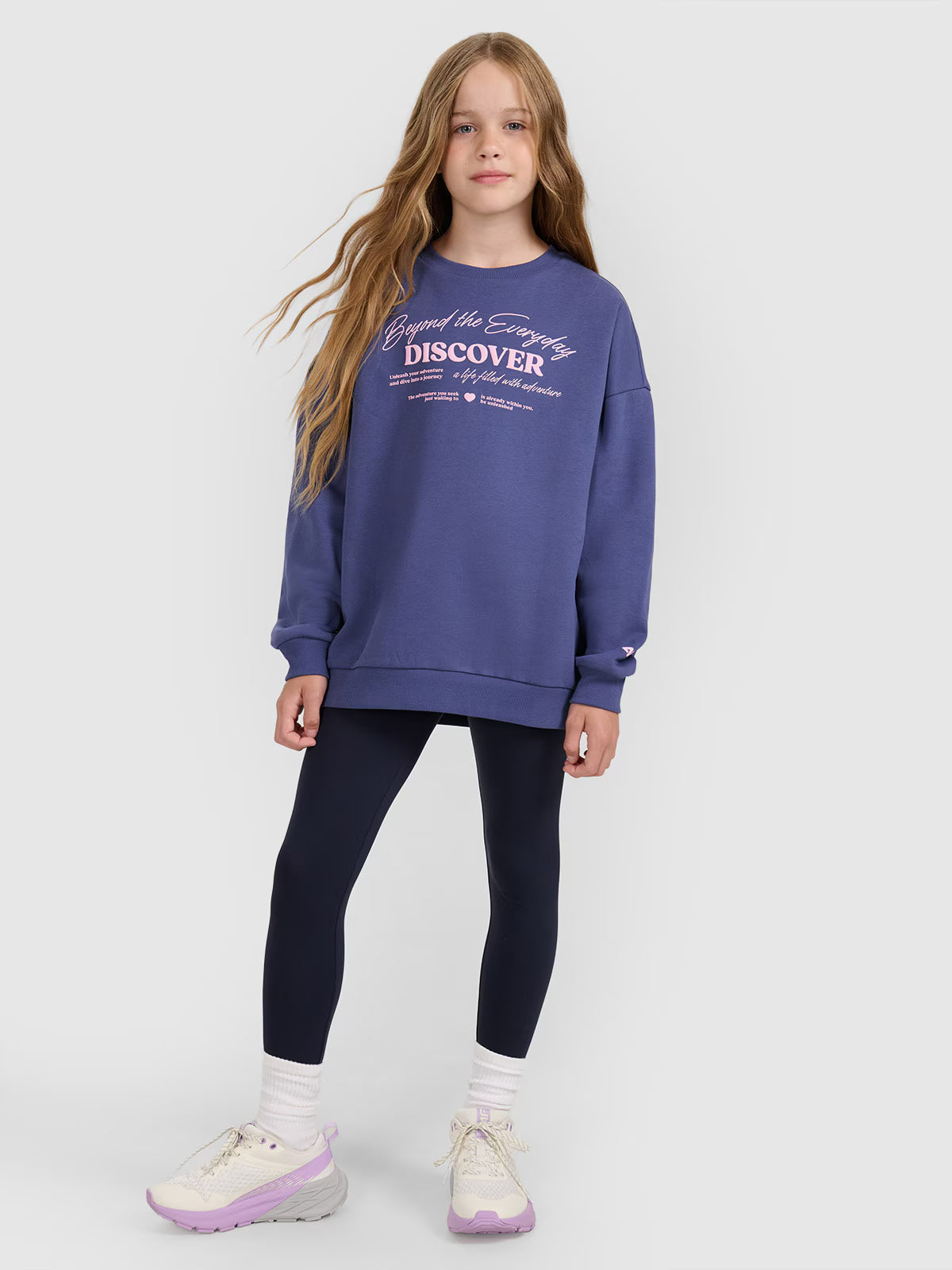 Legginsy dzianinowe dziewczęce