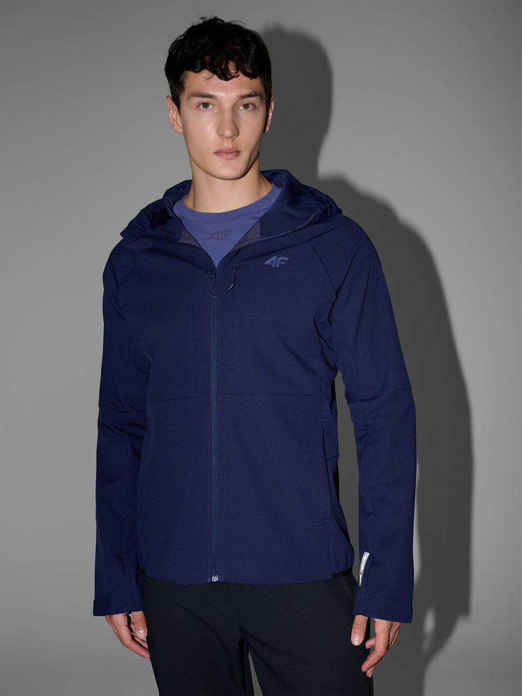 Kurtka softshell wiatroodporna membrana 10000 męska