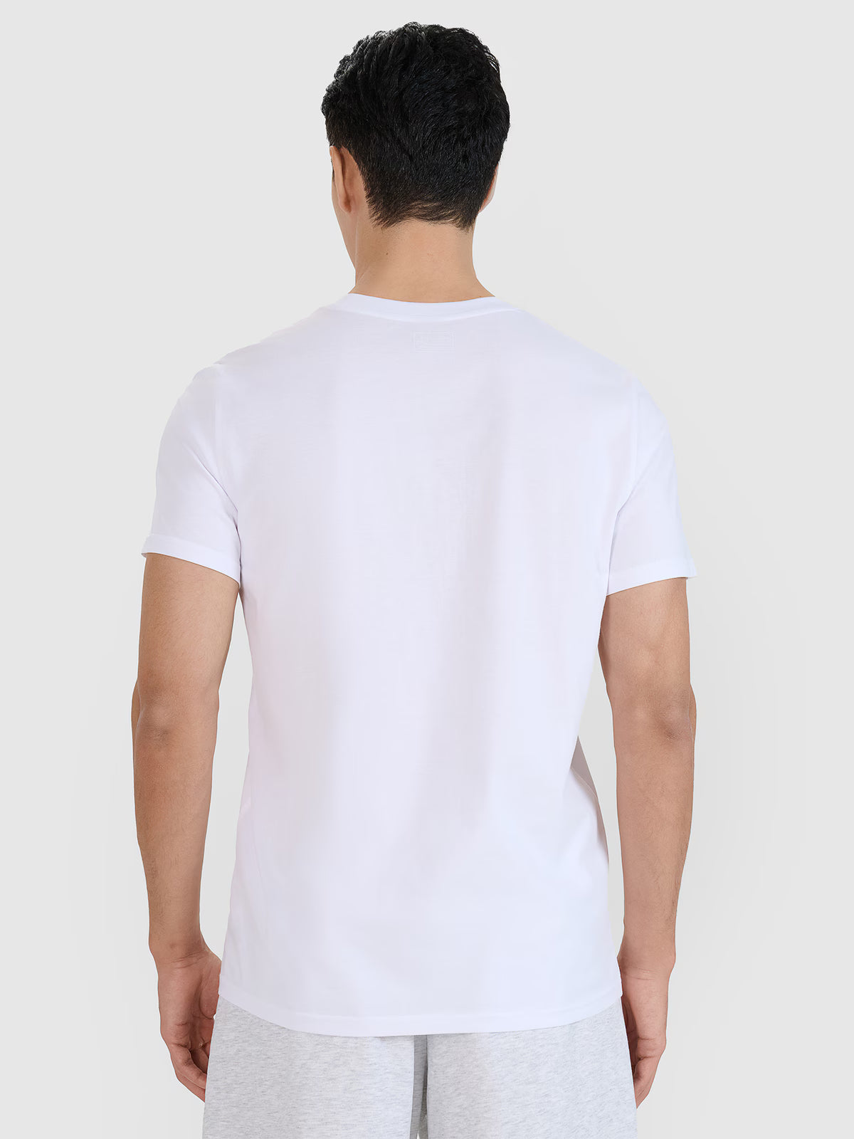 T-shirt regular z nadrukiem męski