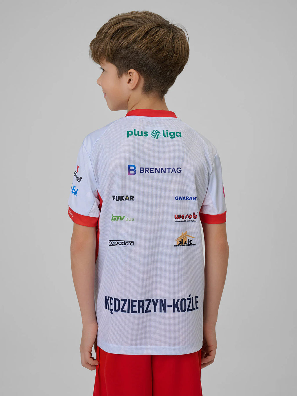 Koszulka meczowa replika domowa z sezonu 2025-26 dziecięca 4F x ZAKSA Kędzierzyn-Koźle