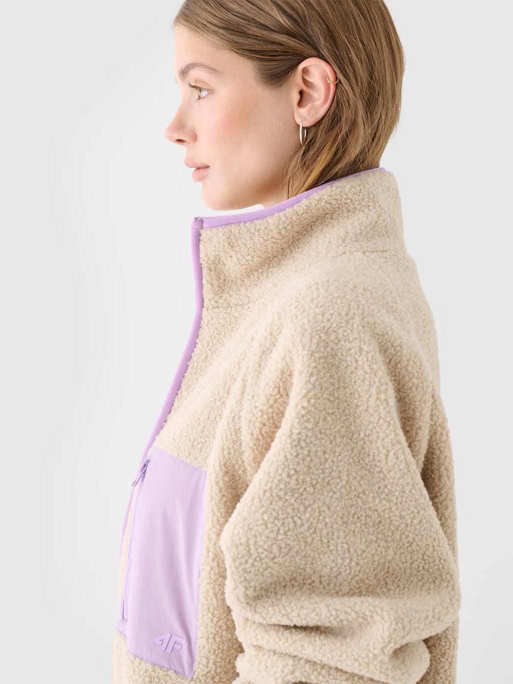 Polar sherpa ze stójką damski