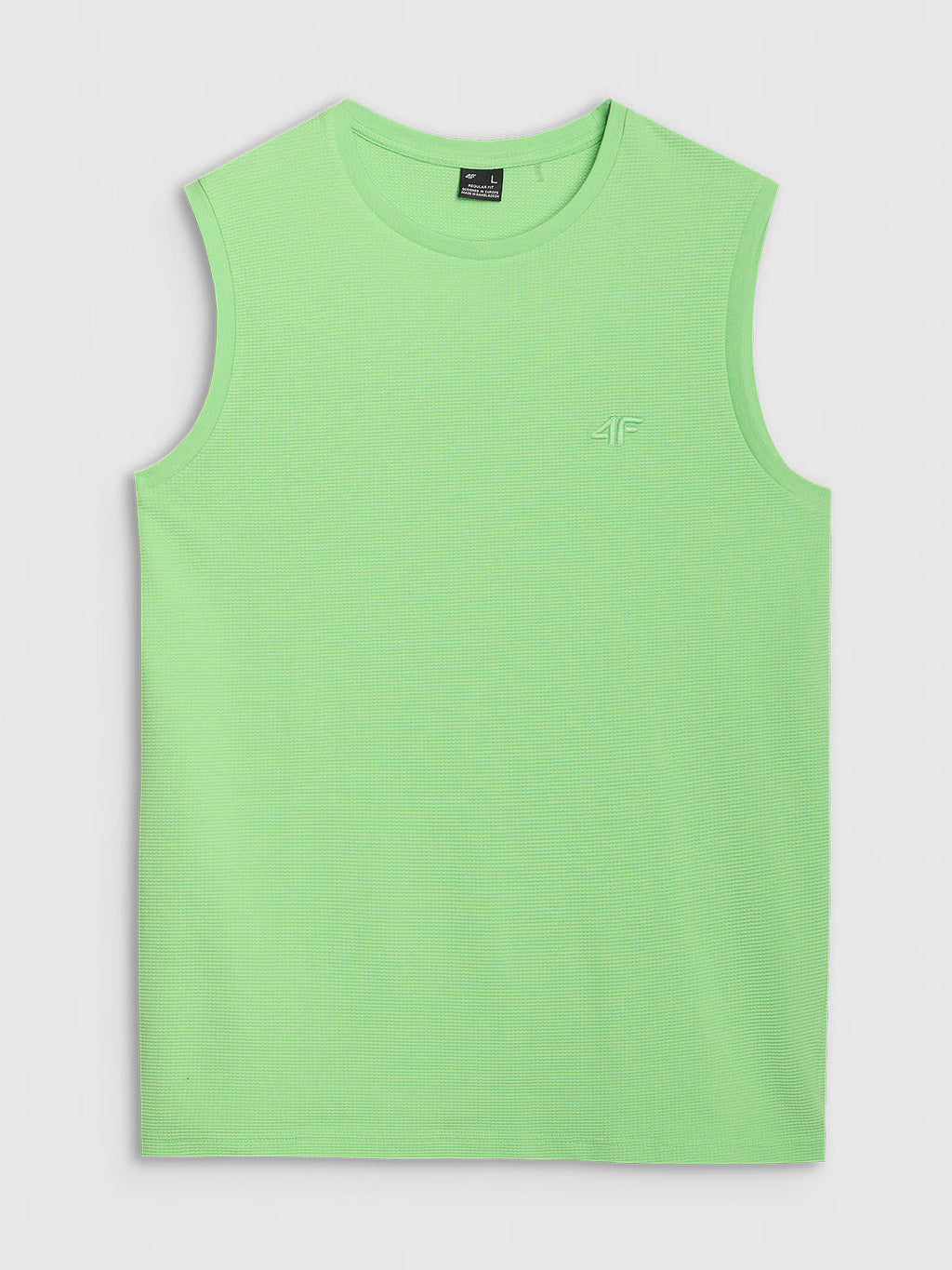 Tank top regular gładki męski