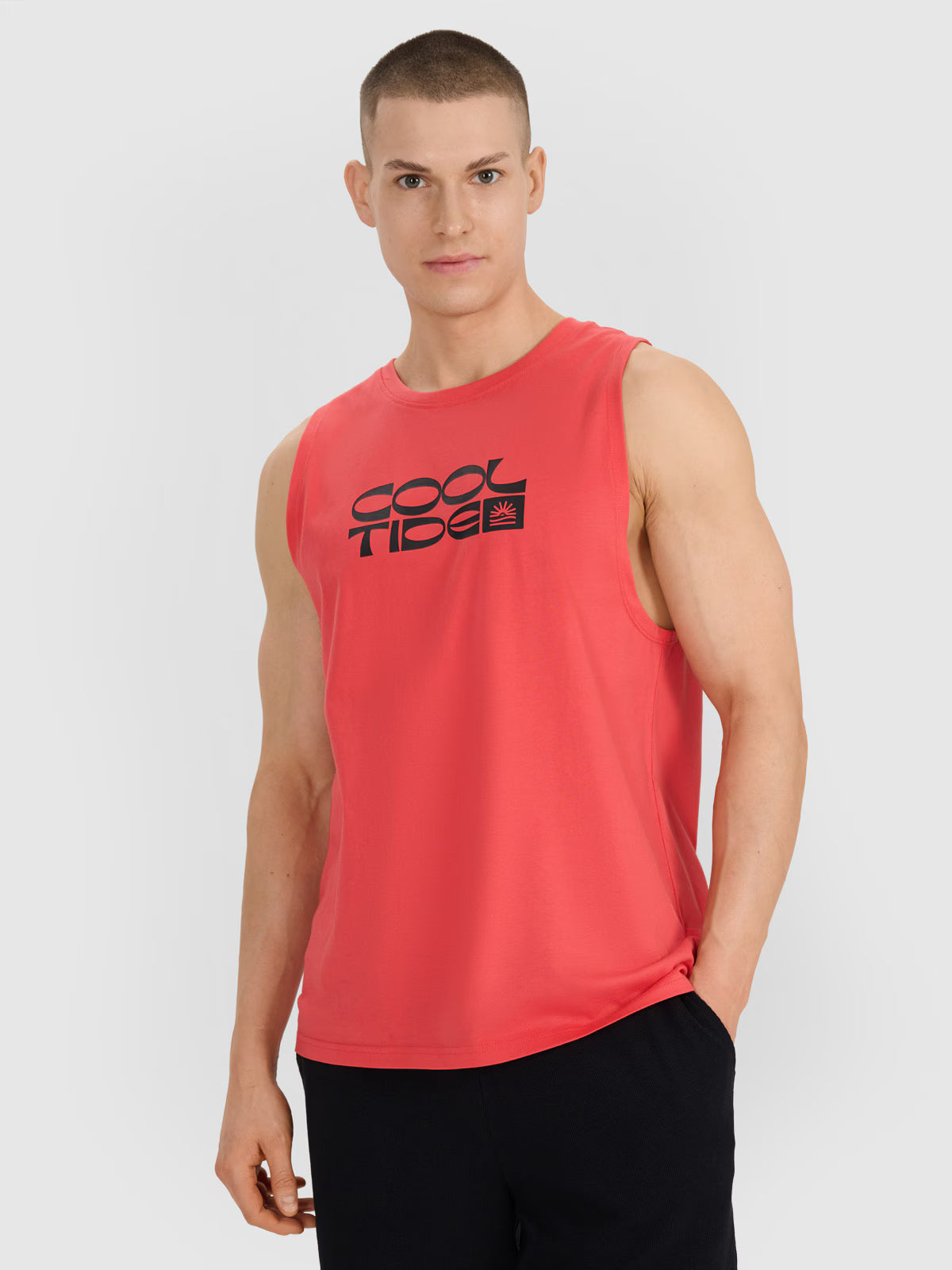 Tank top regular męski