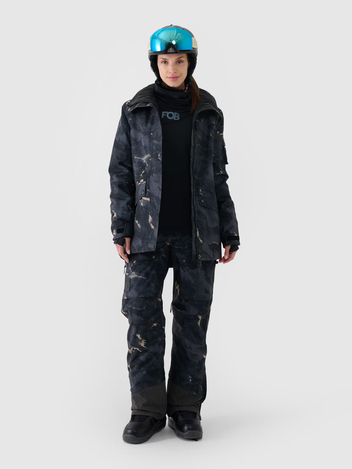 Kurtka snowboardowa membrana 10000 damska