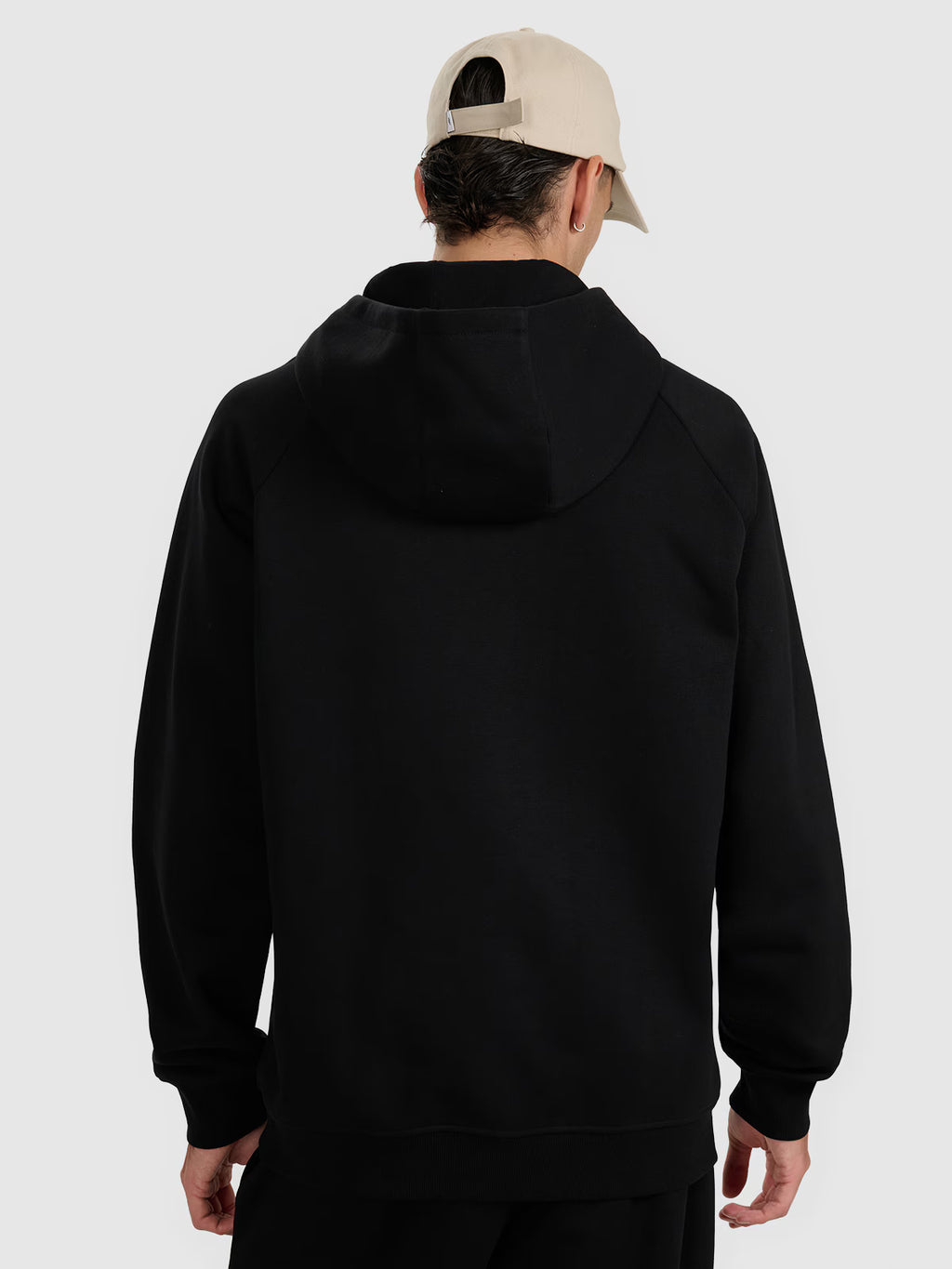 Bluza dresowa nierozpinana z kapturem męska